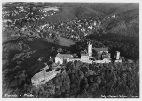 Eisenach - Wartburg Fliegeraufnahme ngl 181.897