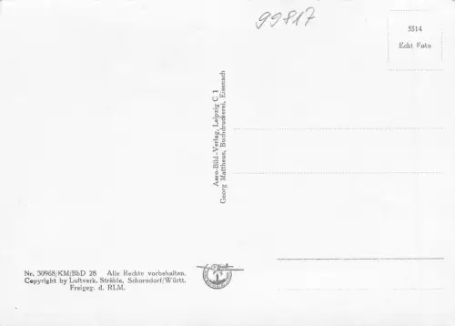 Eisenach - Wartburg Fliegeraufnahme ngl 181.897