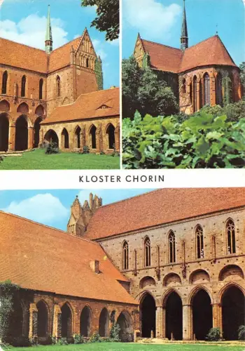 Chorin Kloster Mehrbildkarte ngl 181.912
