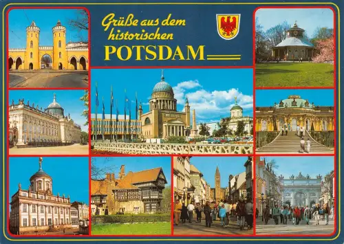 Potsdam Mehrbildkarte ngl 181.934