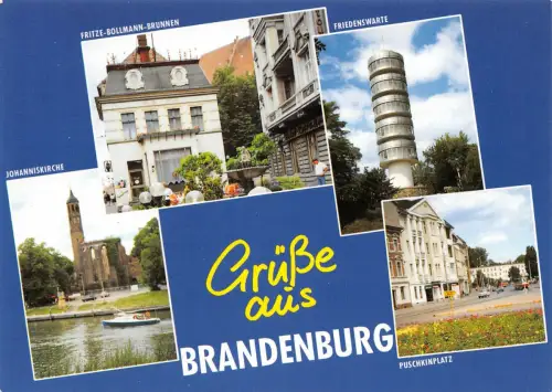 Brandenburg (Havel) Mehrbildkarte ngl 181.936