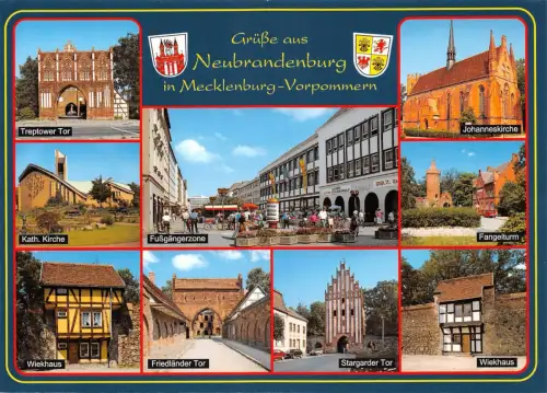 Neubrandenburg Mehrbildkarte ngl 181.939