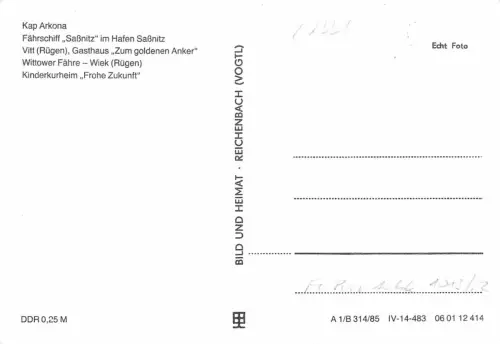 Rügen Mehrbildkarte ngl 181.943