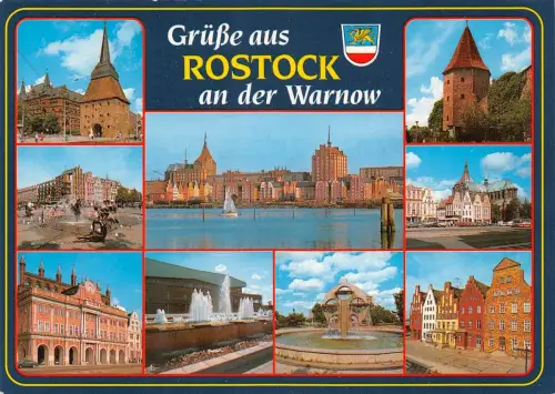 Rostock Mehrbildkarte ngl 181.954