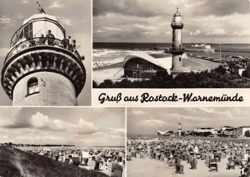 Rostock Warnemünde Mehrbildkarte gl1970 181.956
