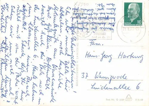 Rostock Warnemünde Mehrbildkarte gl1970 181.956