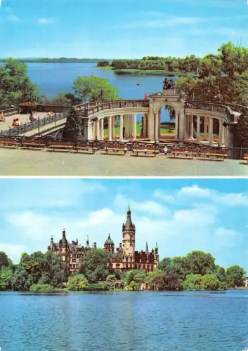 Schwerin Schloß Mehrbildkarte ngl 181.970