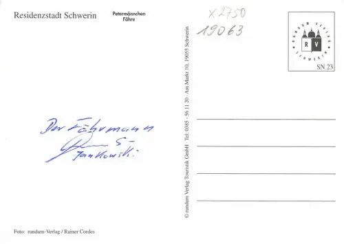 Schwerin Mehrbildkarte ngl 181.967