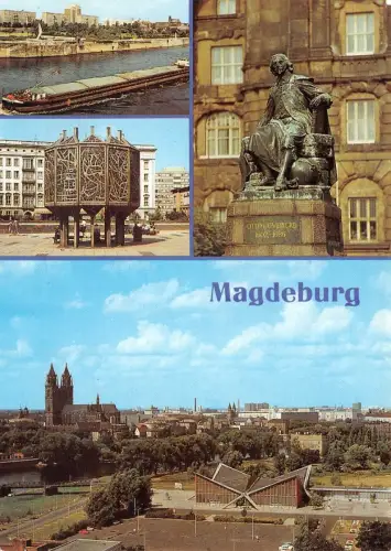 Magdeburg Mehrbildkarte ngl 181.975