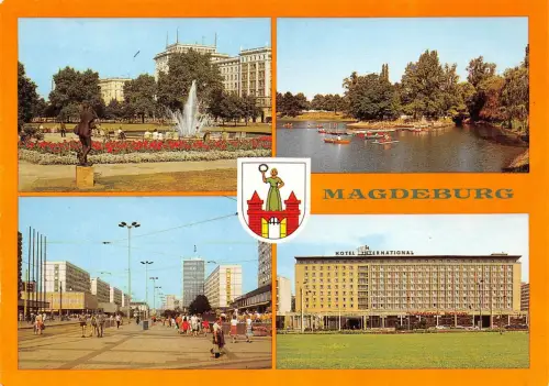 Magdeburg Mehrbildkarte ngl 181.976