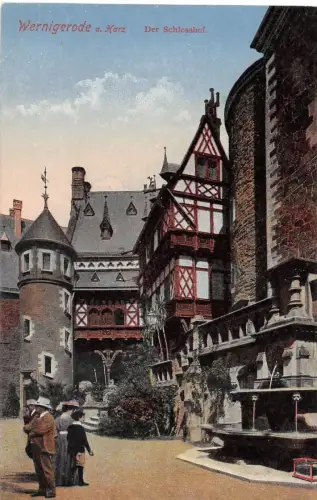 Wernigerode (Harz) Schlosshof ngl 181.988