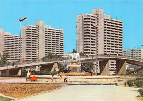 Halle (Saale) Brunnen an der Magistrale ngl 182.005