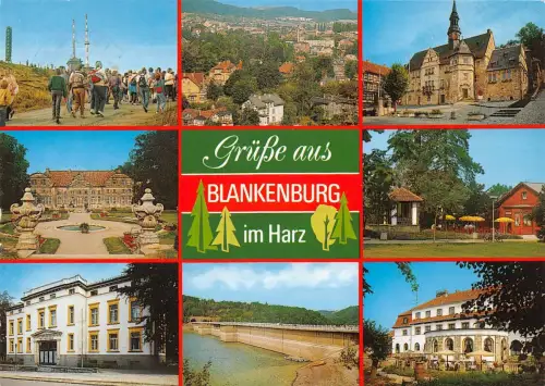 Blankenburg (Harz) Mehrbildkarte gl1995 182.002