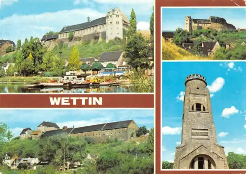 Wettin a.S. Mehrbildkarte gl 182.015