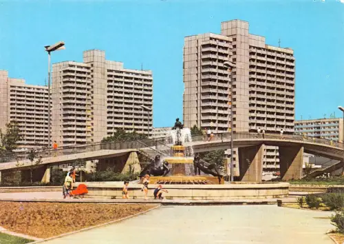 Halle (Saale) Brunnen an der Magistrale ngl 182.006