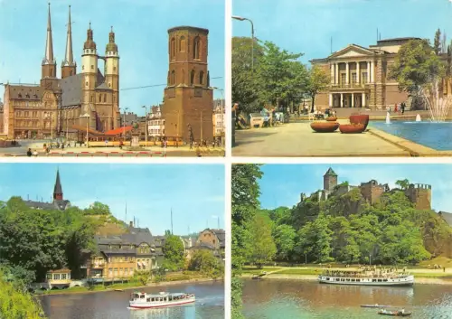 Halle (Saale) Mehrbildkarte ngl 182.010