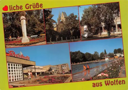 Wolfen Mehrbildkarte ngl 182.030