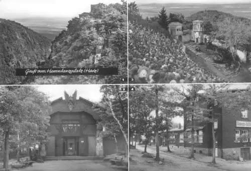 Thale (Harz) Hexentanzplatz Mehrbildkarte ngl 182.024