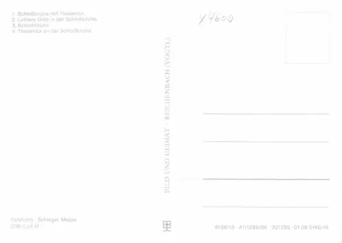 Wittenberg Mehrbildkarte ngl 182.035