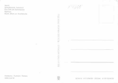 Wittenberg Mehrbildkarte ngl 182.036