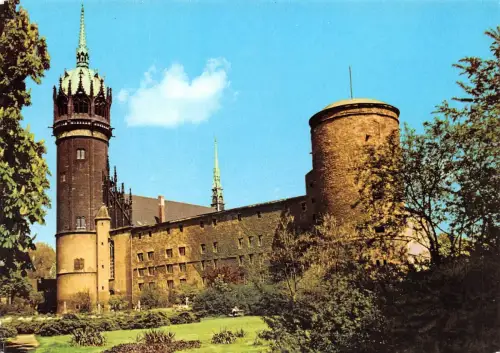 Wittenberg Schloß und Schloßkirche ngl 182.045