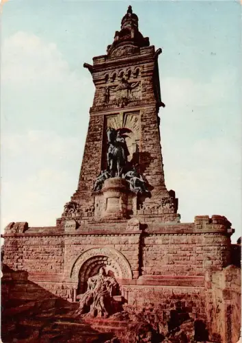 Kyffhäuser Denkmal und Barbarossa gl1965 182.049