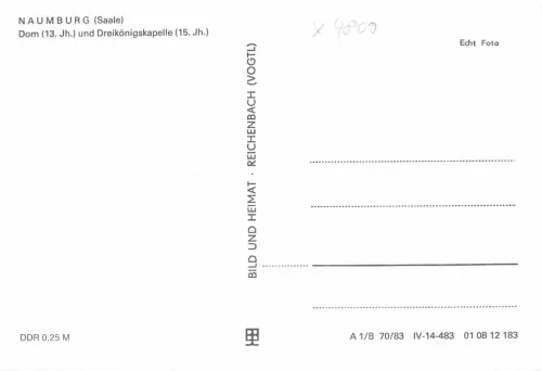 Naumburg (Saale) - Dom ngl 182.057