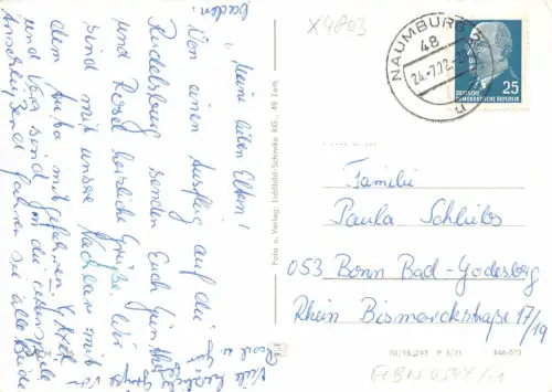 Bad Kösen Mehrbildkarte gl1972 182.064