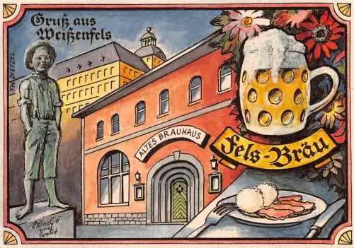 Weißenfels Gaststätte "Altes Brauhaus" ngl 182.065