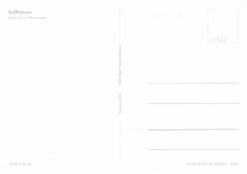 Kyffhäuser Denkmal und Barbarossa ngl 182.048