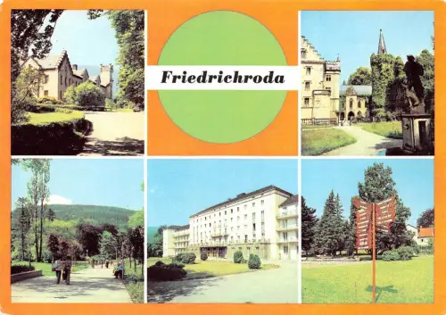 Friedrichroda Mehrbildkarte ngl 182.085