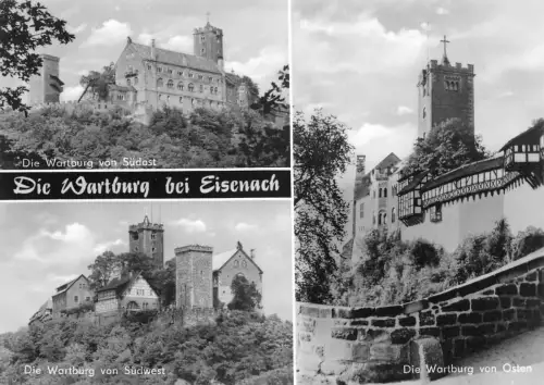 Eisenach - Wartburg Mehrbildkarte ngl 182.093