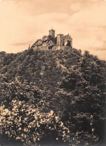 Eisenach - Wartburg von Süd-Westen ngl 182.099