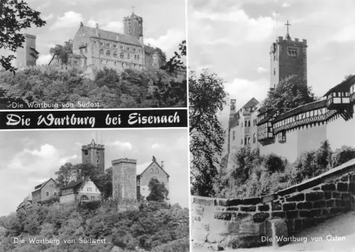 Eisenach - Wartburg Mehrbildkarte ngl 182.094