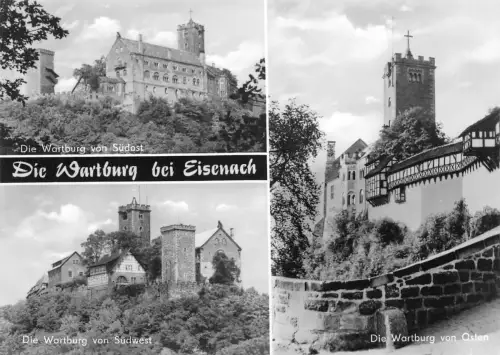 Eisenach - Wartburg Mehrbildkarte ngl 182.092