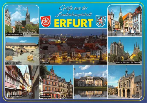 Erfurt Mehrbildkarte ngl 182.070