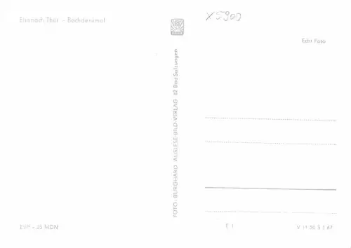 Eisenach Bachdenkmal ngl 182.103