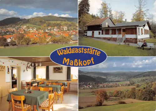 Floh Waldgaststätte Maßkopf Mehrbildkarte ngl 182.114