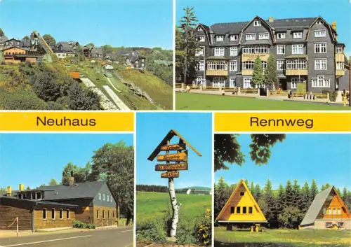 Neuhaus a. Rennweg Mehrbildkarte ngl 182.124