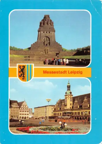Leipzig Mehrbildkarte gl1983 182.157