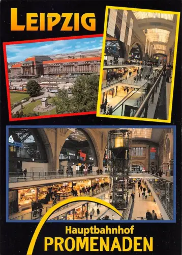 Leipzig Hauptbahnhof Mehrbildkarte ngl 182.154