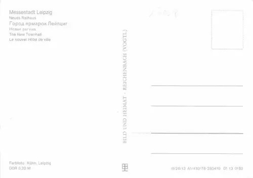 Leipzig Neues Rathaus ngl 182.145