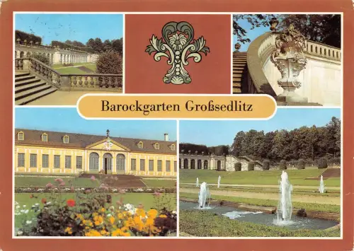 Großsedlitz Mehrbildkarte gl1990 182.170