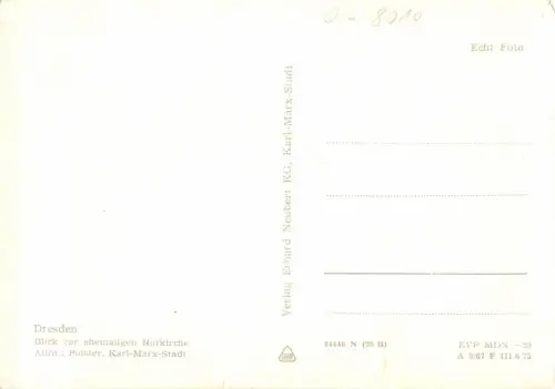 Dresden Blick zur ehemaligen Hofkirche ngl 182.183