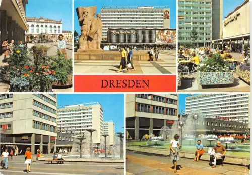 Dresden Mehrbildkarte ngl 182.186