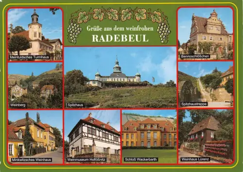 Radebeul, Mehrbildkarte gl2000 182.197
