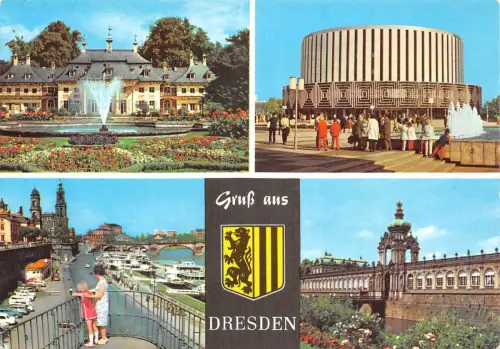 Dresden Mehrbildkarte ngl 182.193