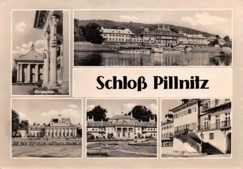 Dresden-Pillnitz Mehrbildkarte ngl 182.184