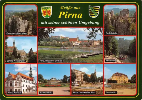 Pirna a.d.Elbe, Mehrbildkarte ngl 182.216