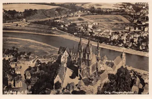 Meißen Fliegeraufnahme ngl 182.210